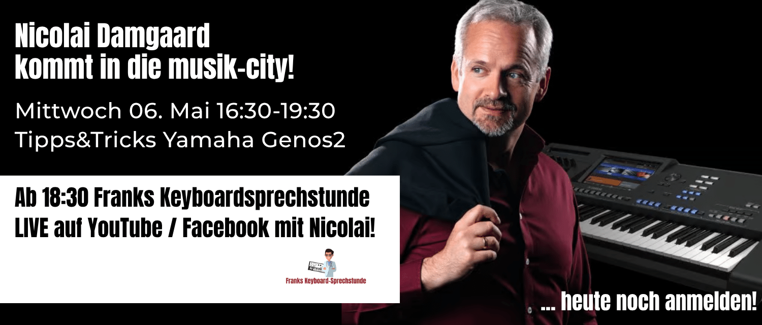 Keyboard Events in der musik-city